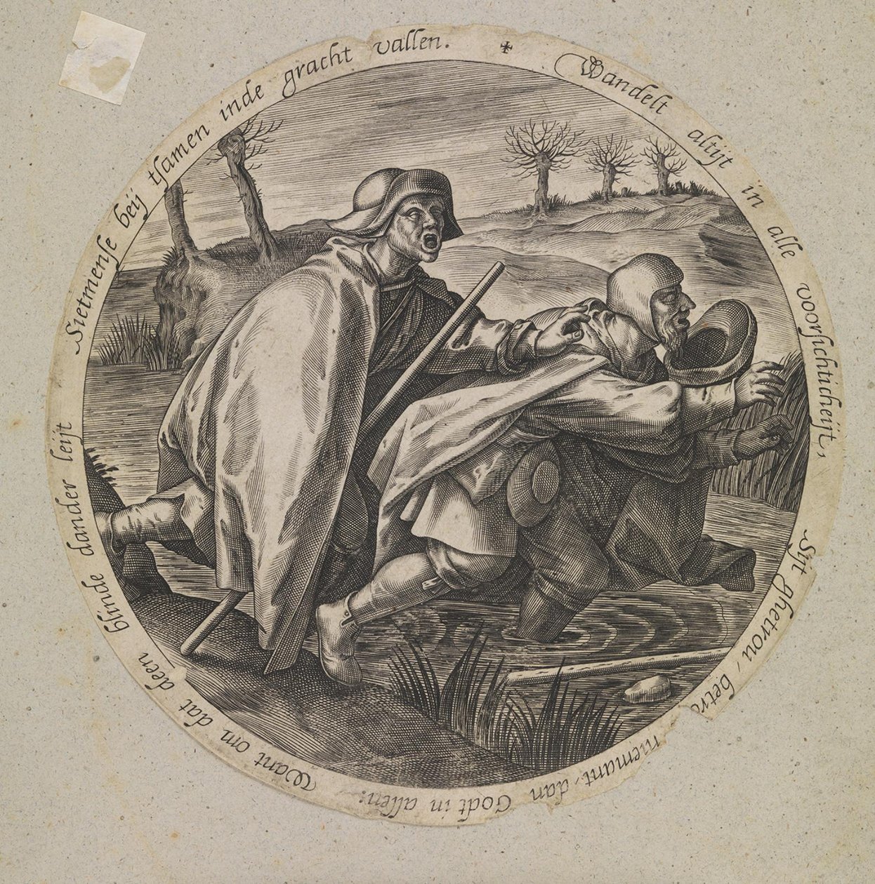 Den blinde leder den blinde av Pieter van der Heyden