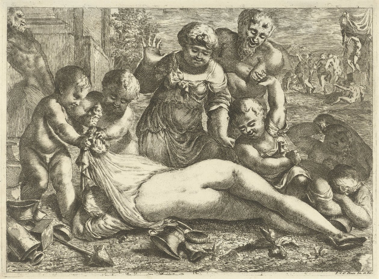 En full bacchante av Pieter van der Plas (II)