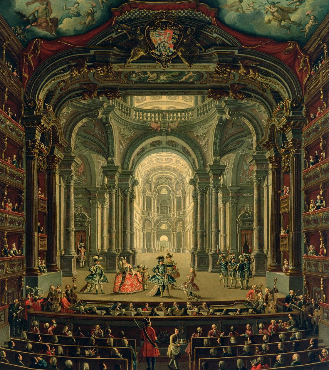 Teatro Reale i Torino av Pietro Domenico Oliviero