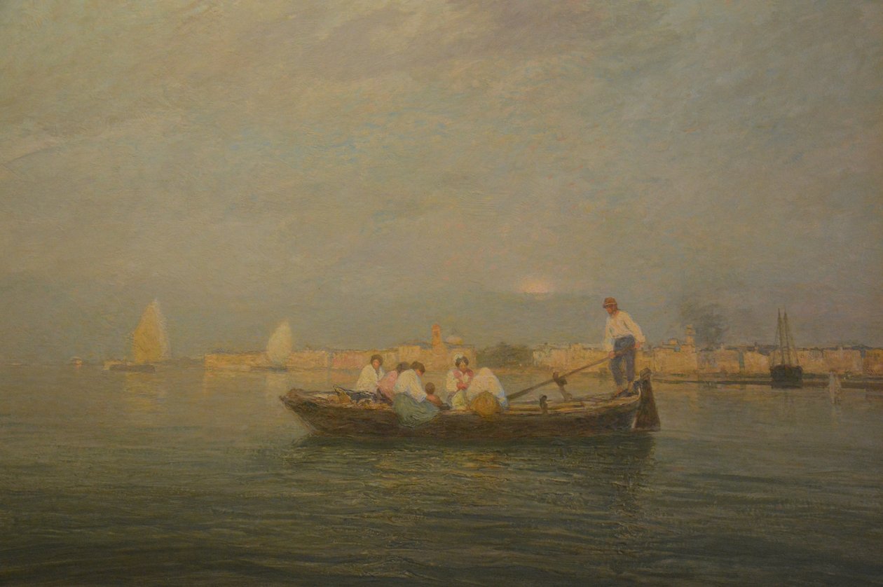 Pietro Fragiacomos maleri fra 1914, Fergen av Pietro Fragiacomo