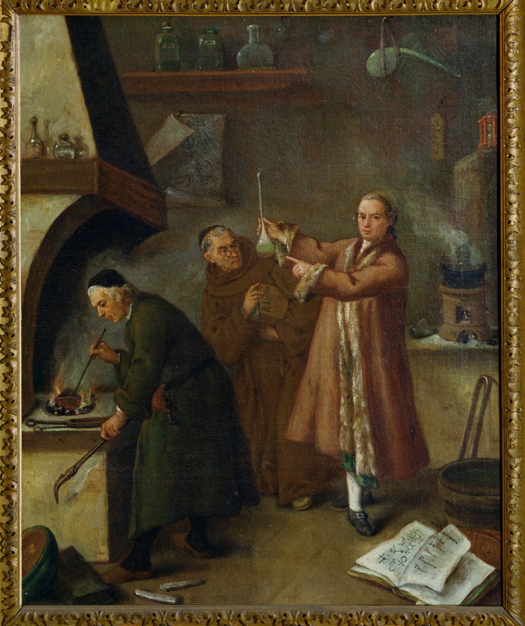 Alkymistene, ca. 1757 av Pietro Longhi