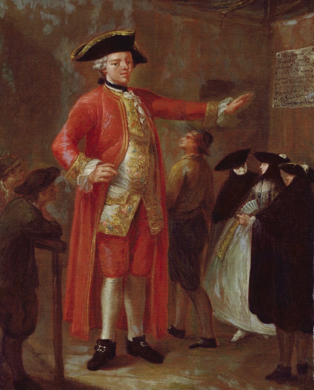 Den gigantiske magraten av Pietro Longhi