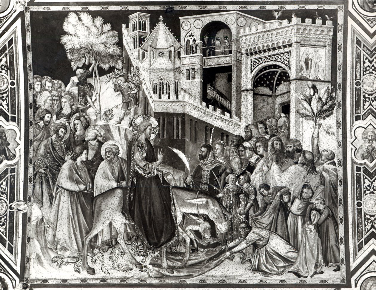 Kristi inntog i Jerusalem av Pietro Lorenzetti