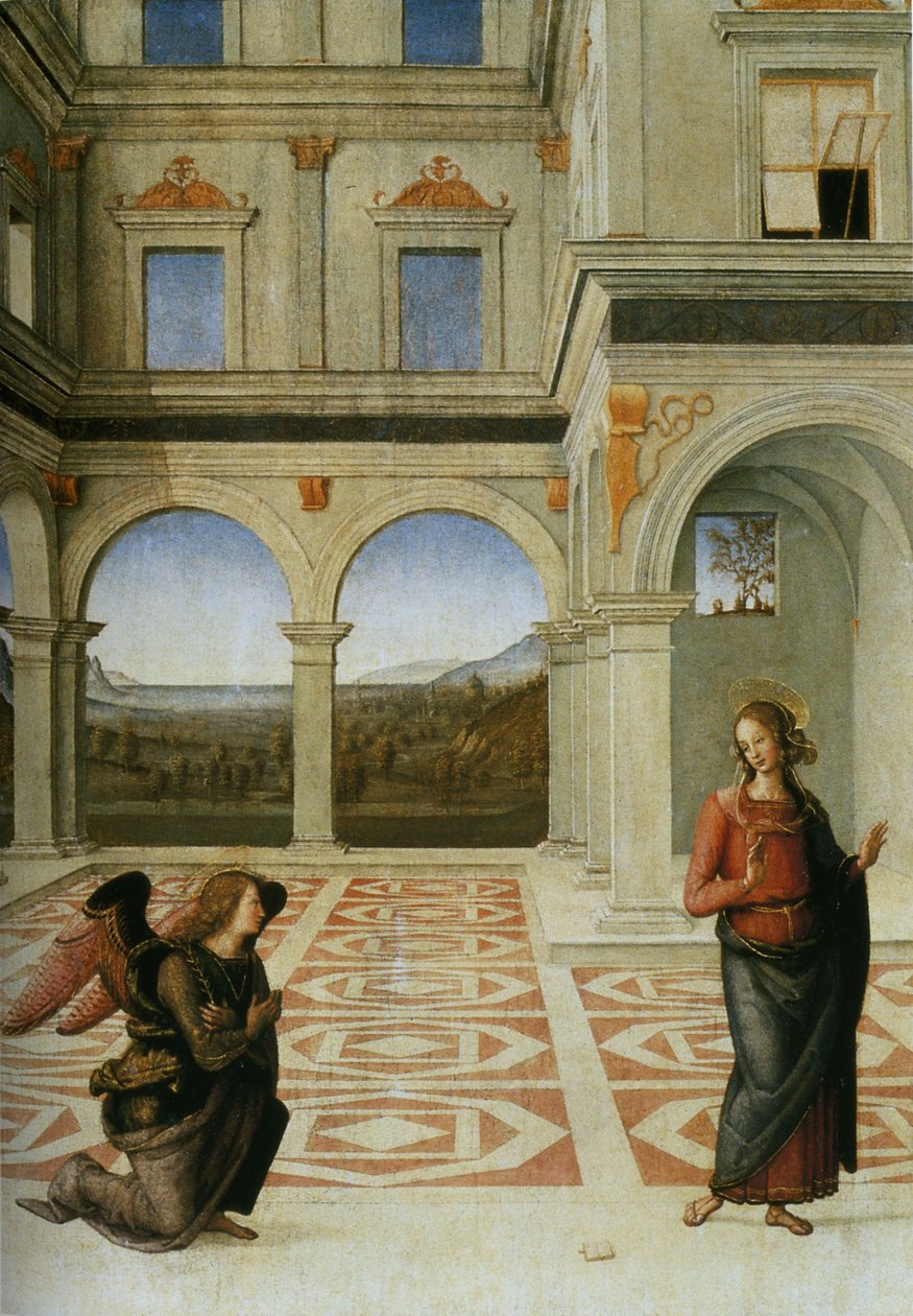 Kunngjøring av Pietro Perugino