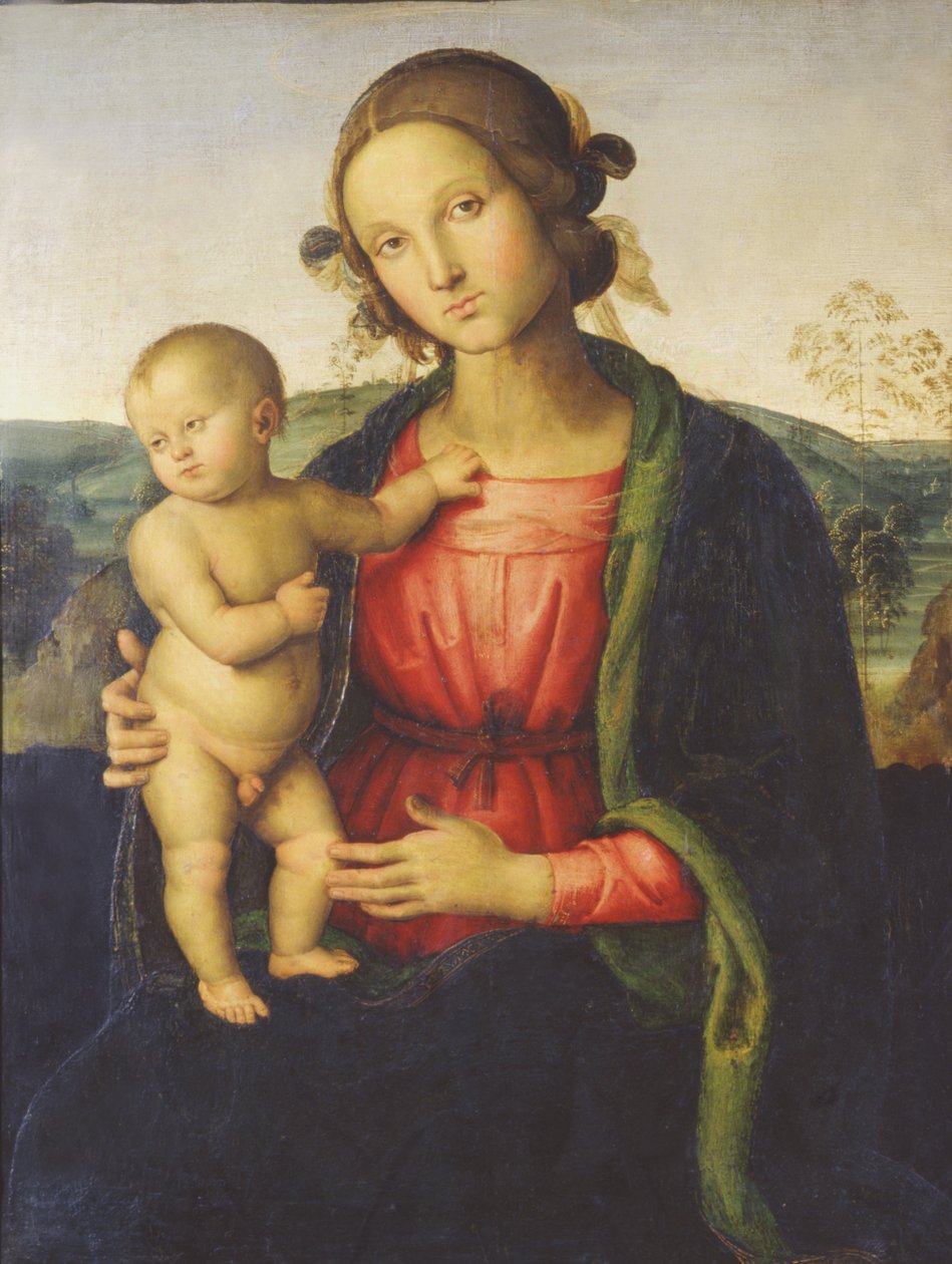Madonna og barn av Pietro Perugino