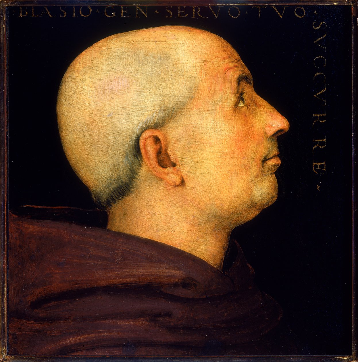 Portrett av Don Biagio Milanesi av Pietro Perugino