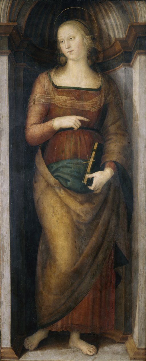 St. Helena, ca. 1505-06 (tempera på poppeltre) av Pietro Perugino