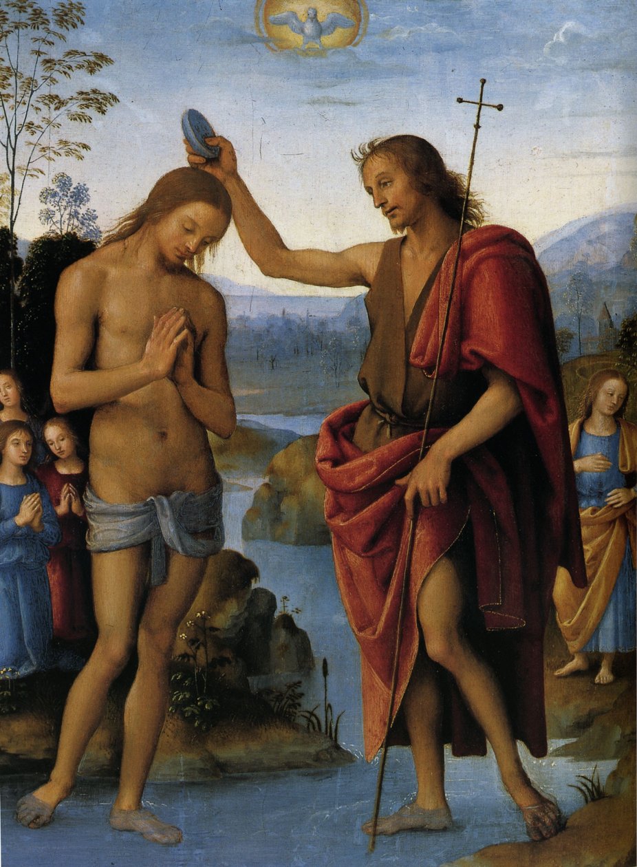 Kristi dåp av Pietro Perugino
