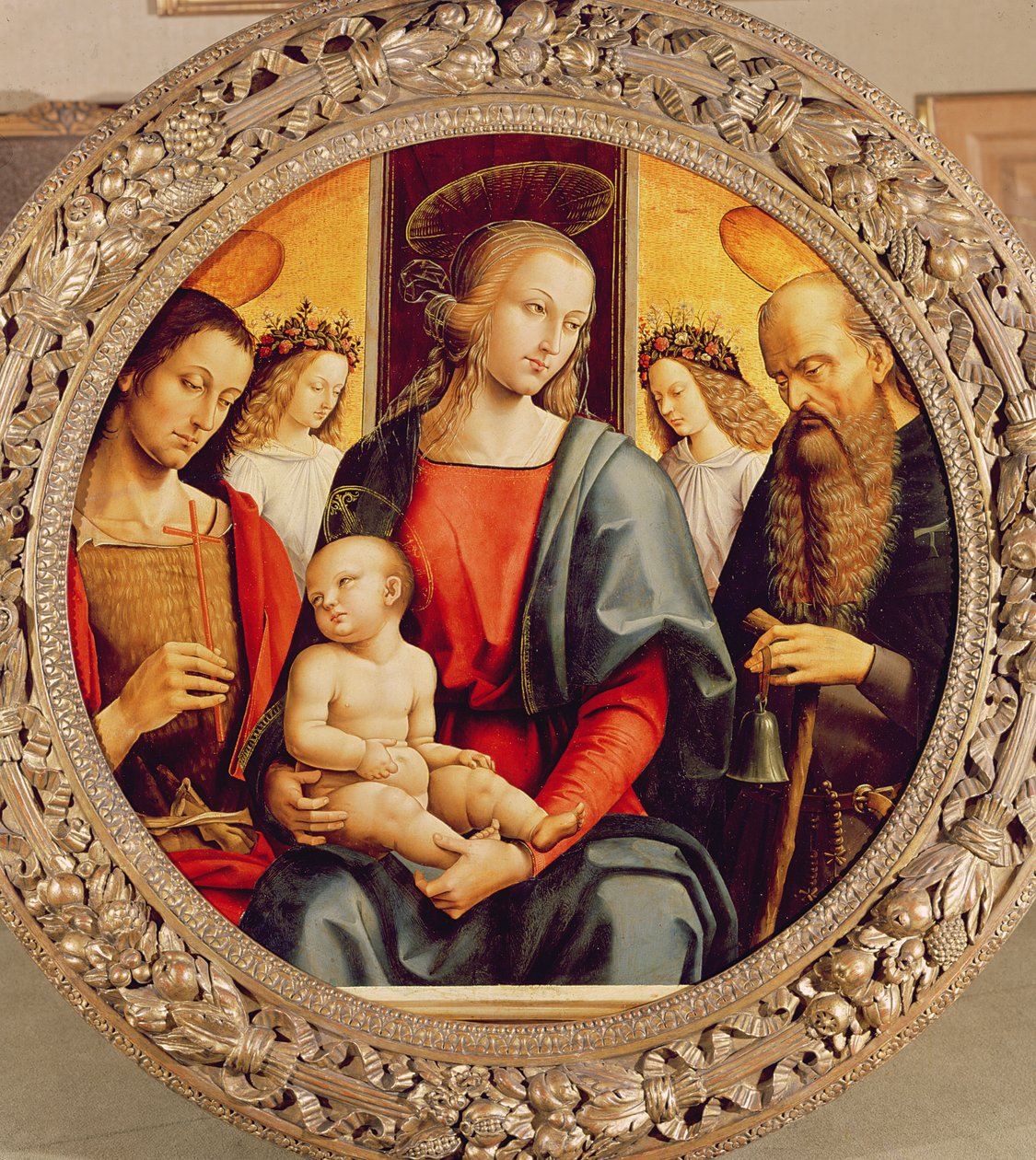 Jomfru og barn av Pietro Perugino