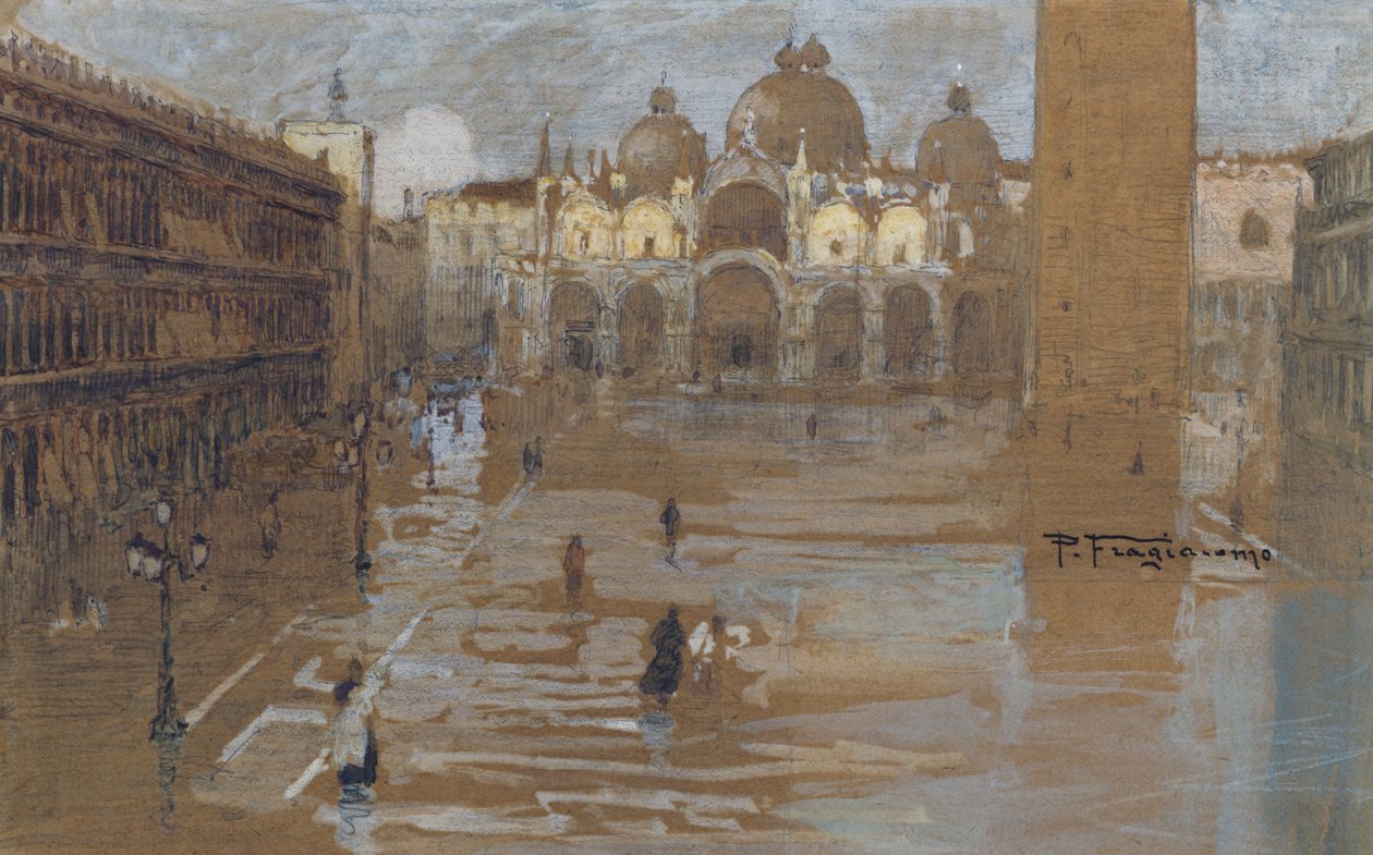 Markusplassen av Pietro Fragiacomo