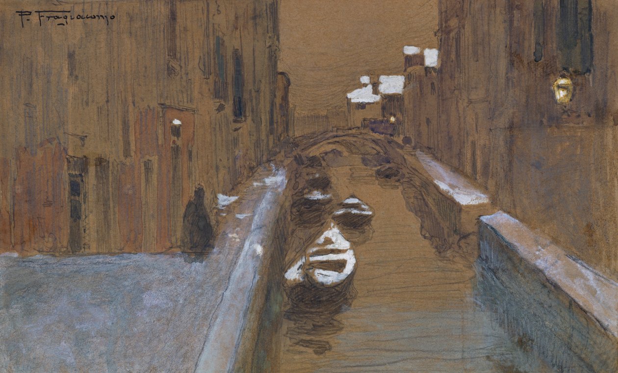 Vinter av Pietro Fragiacomo