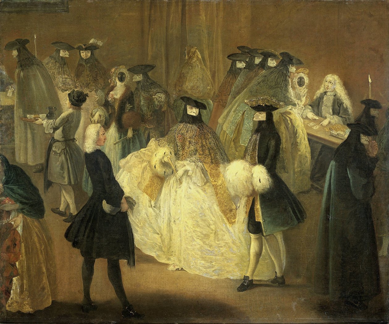 Kasinoet av Pietro Longhi (follower of)