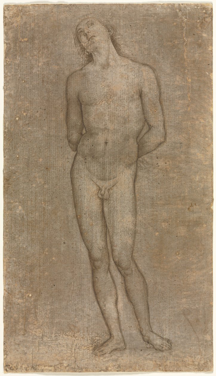Saint Sebastian, ca. 1493. av Pietro Perugino