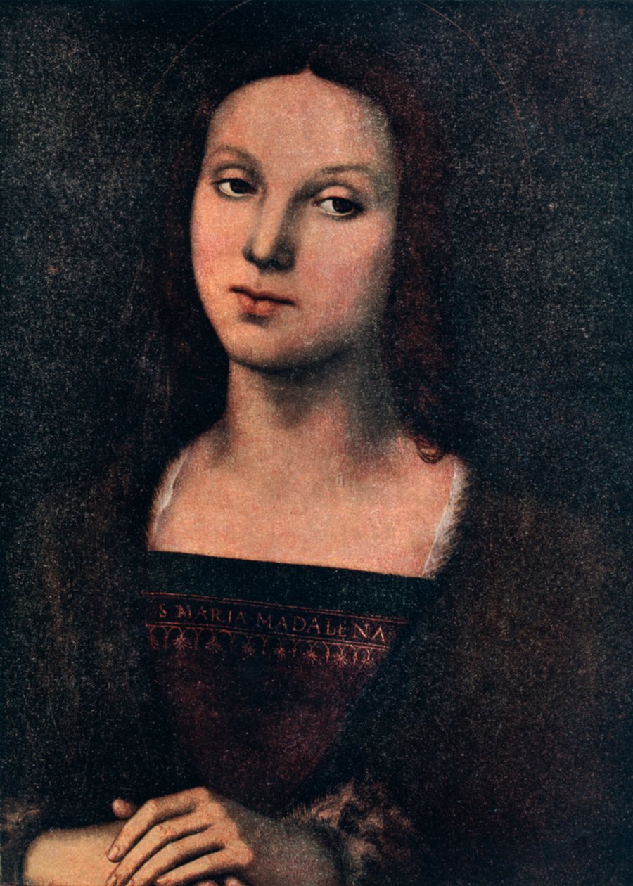 St Mary Magdalena, c1500. av Pietro Perugino