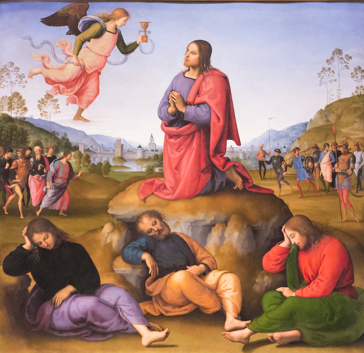 Kvalen i hagen av Pietro Perugino