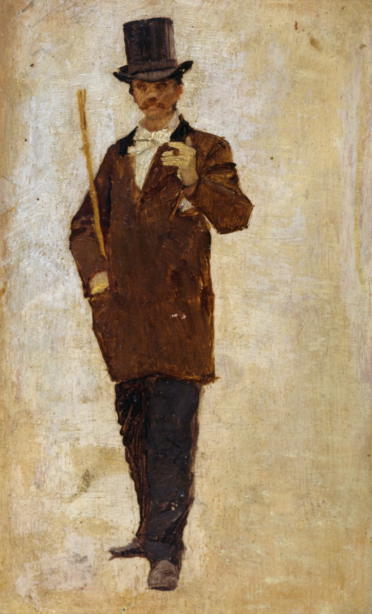 Mann med topphatt av Pietro Scoppetta