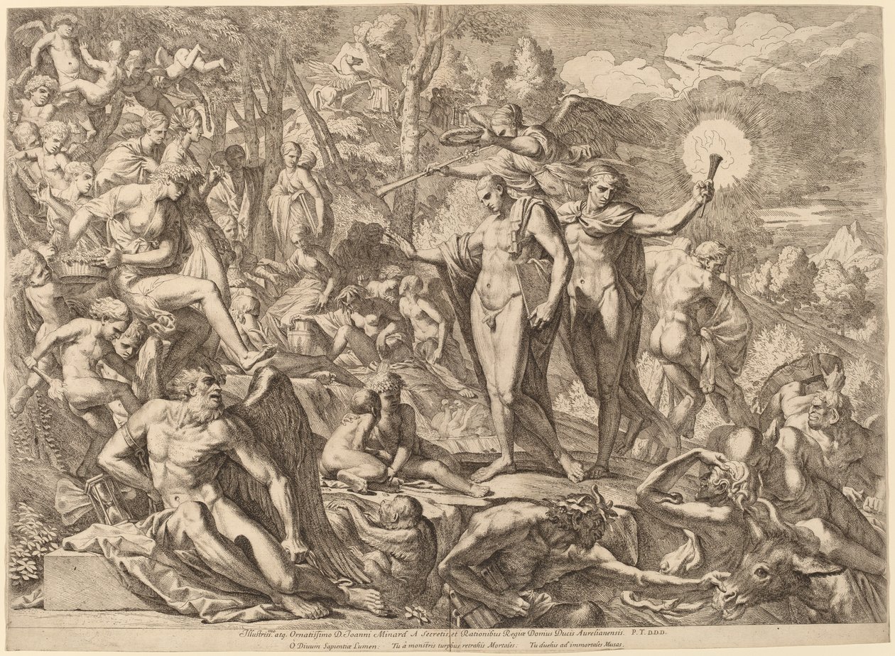 Parnassus av Pietro Testa