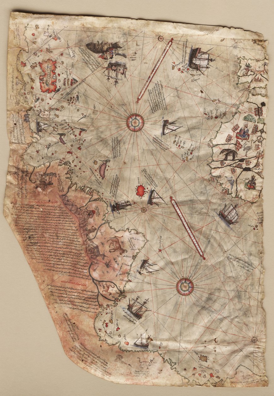 Piri Reis verdenskart, 1513 av Piri Reis