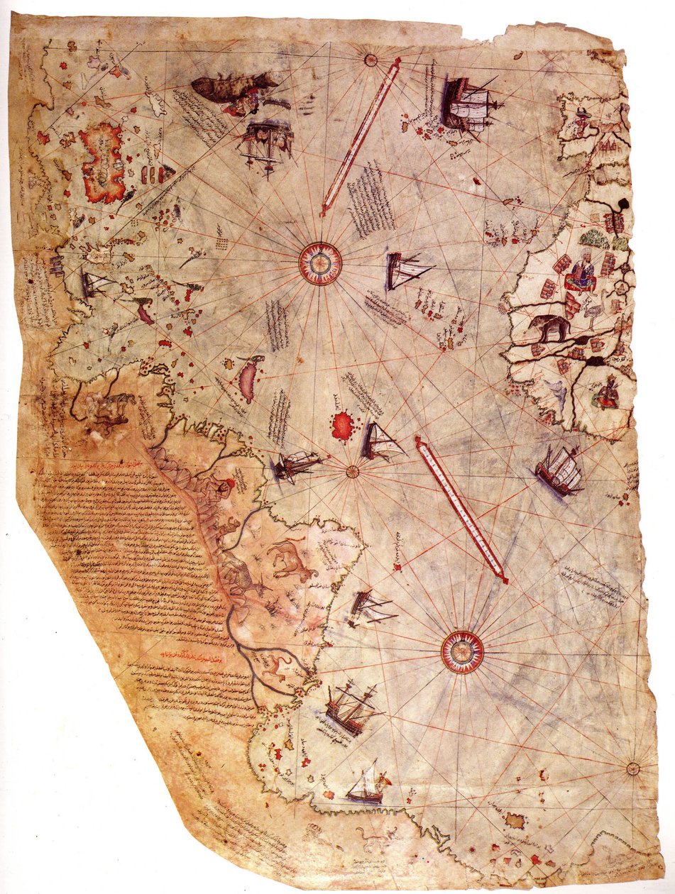 Piri Reis verdenskart, 1513 av Piri Reis