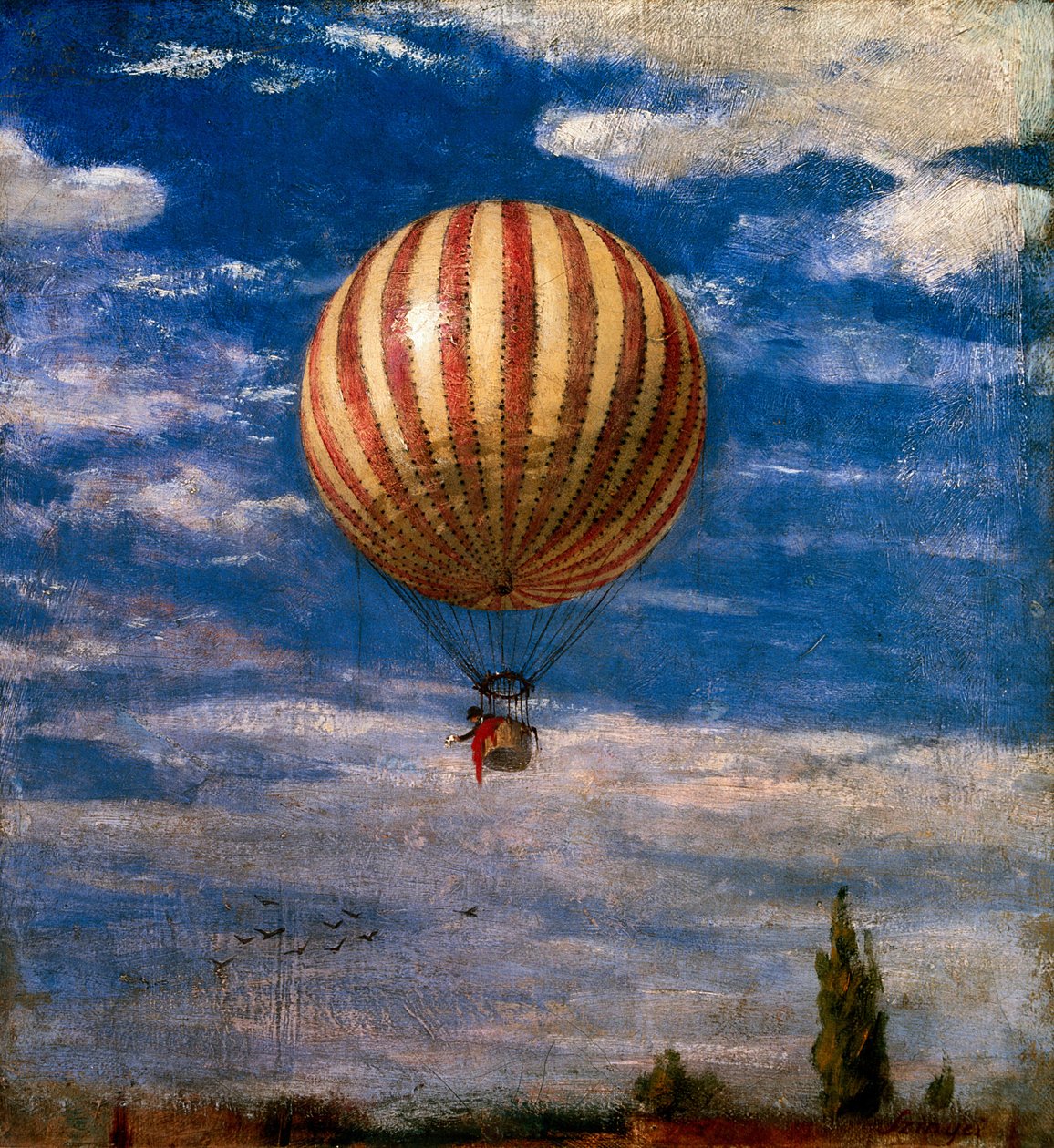 Ballongen, 1878 av Pál Szinyei Merse