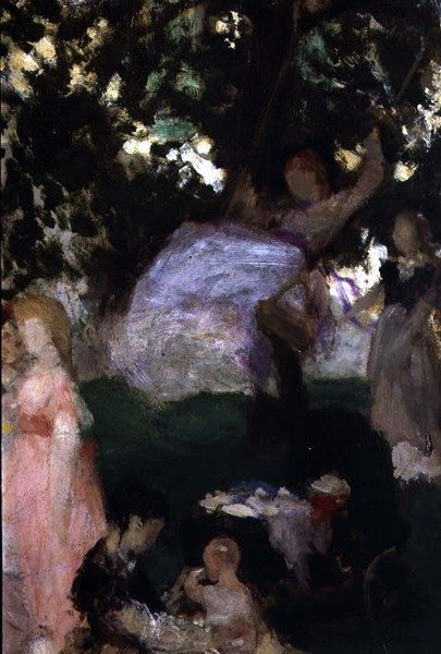 The Swing, 1869 av Pál Szinyei Merse