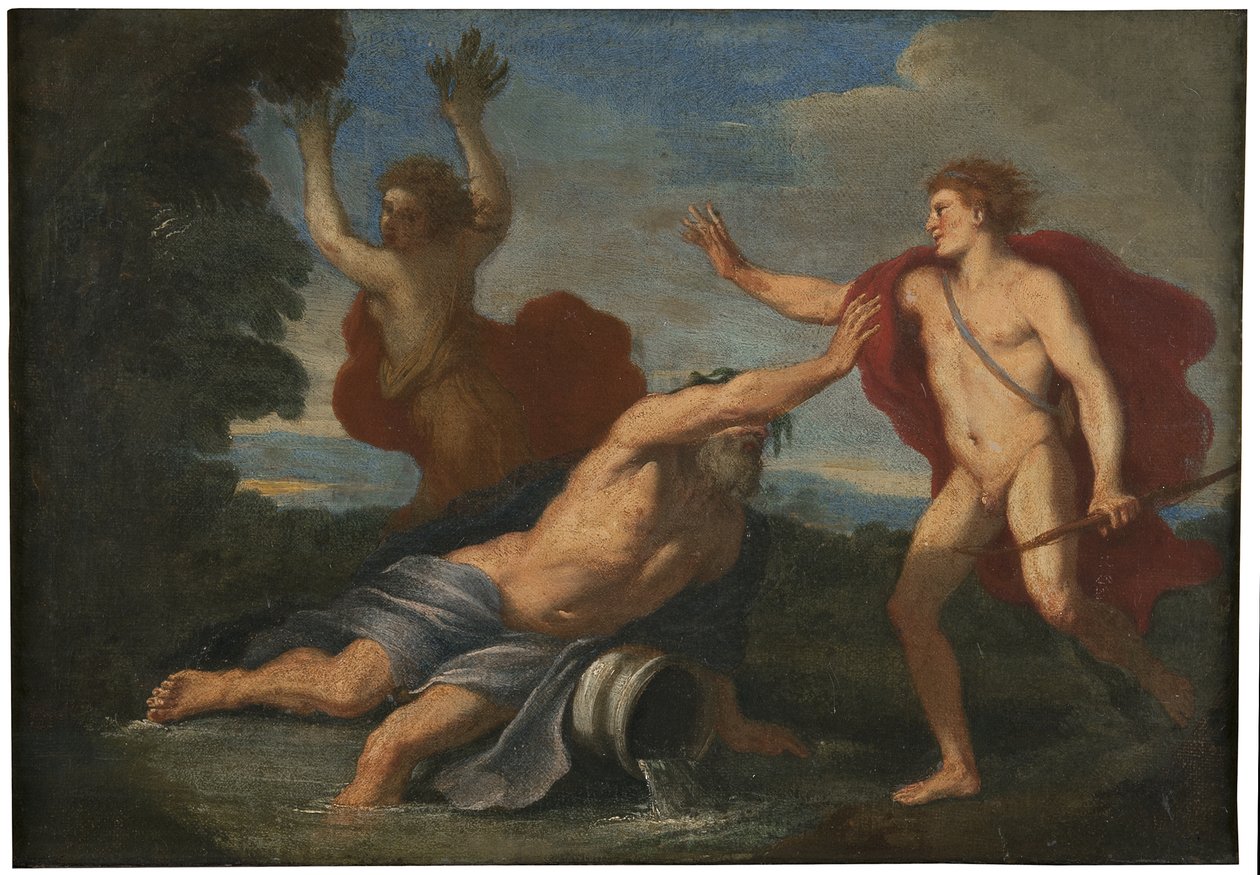 Apollo og Daphne, ca. 1740 av Placido Costanzi