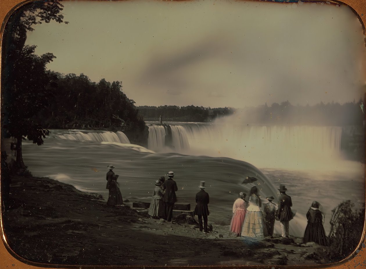 Niagarafallene, ca. 1850. av Platt D. Babbitt