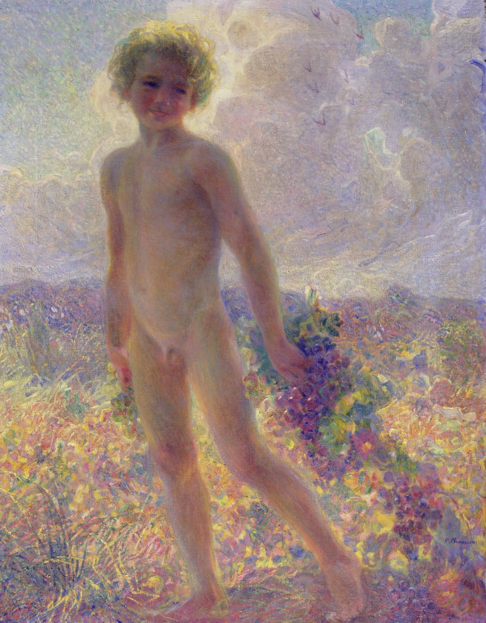 Unge Bacchus, 1910 av Plinio Nomellini