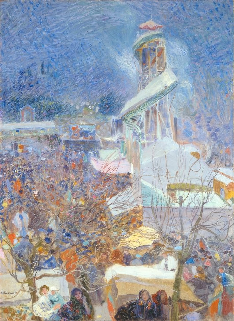 "Messe in Pietrasanta" / Von Plinio Nomellini av Plinio Nomellini