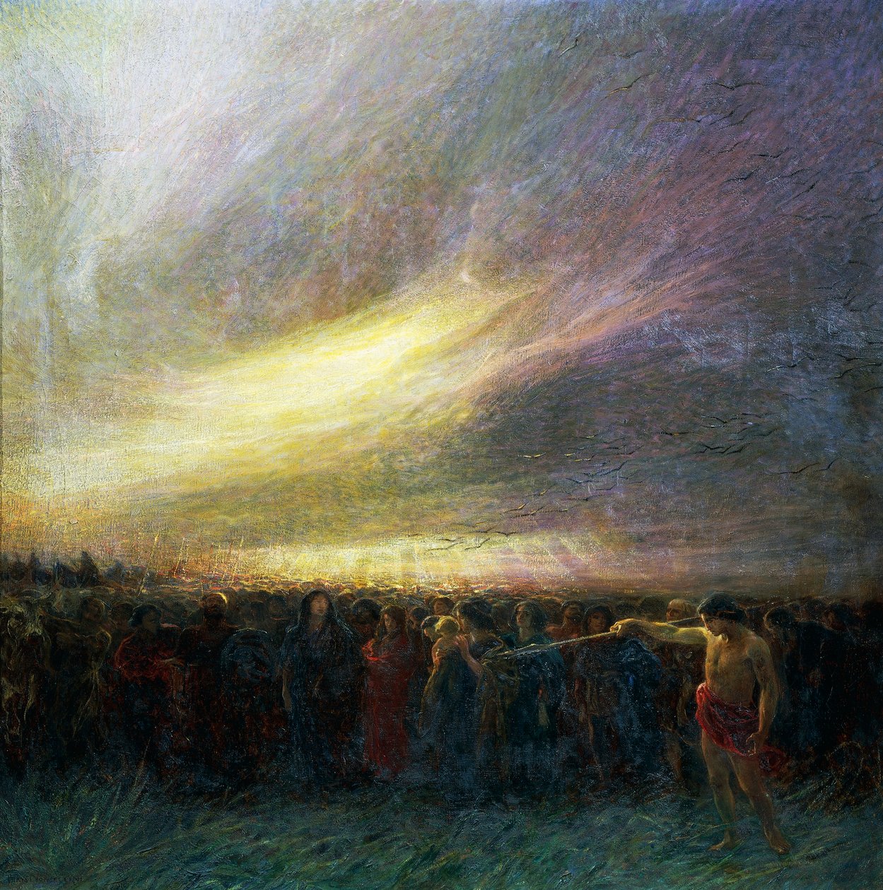 Migrasjoner av menn av Plinio Nomellini