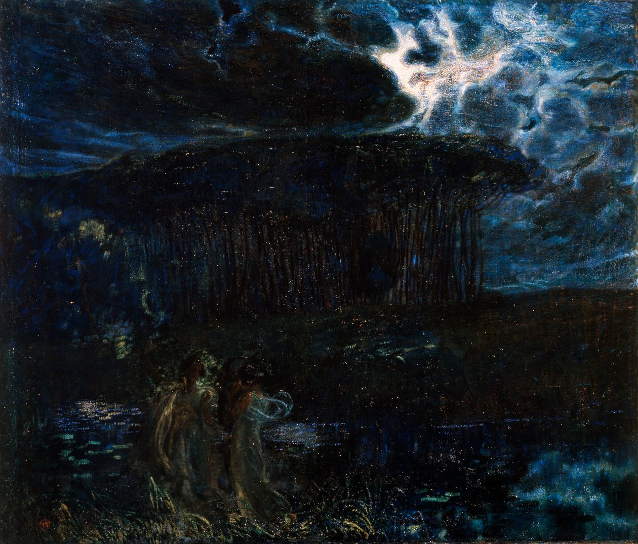Månens symfoni av Plinio Nomellini