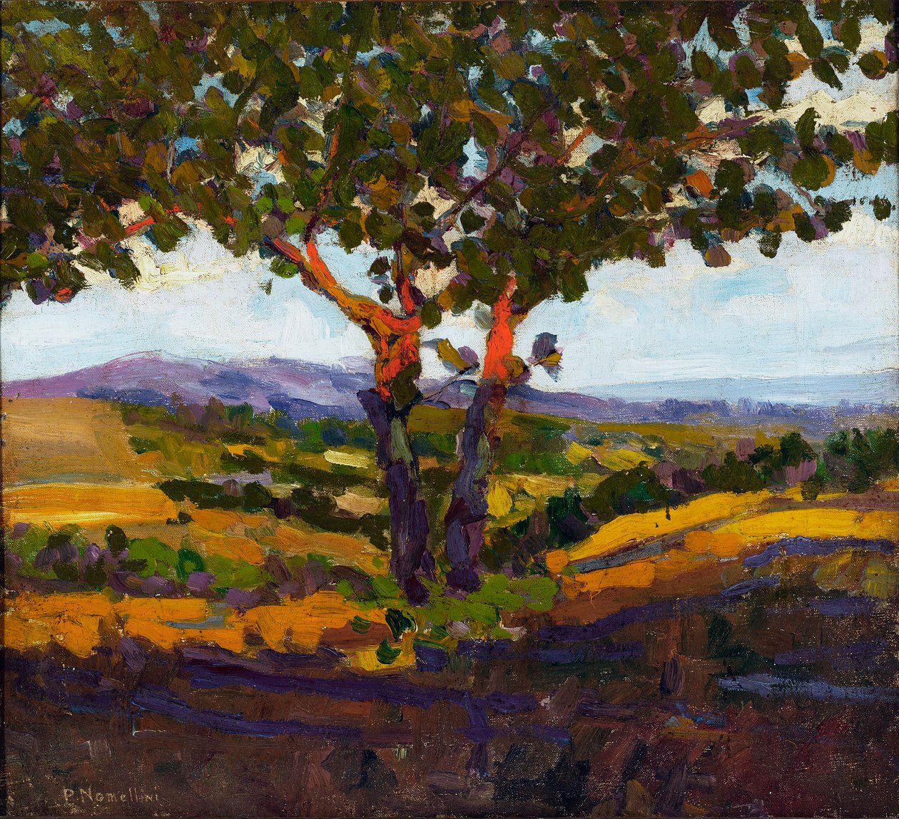 Solens hilsen, 1902 av Plinio Nomellini