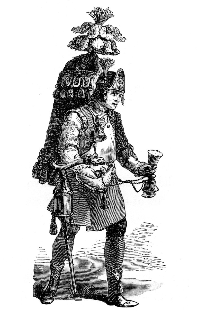 The Herb Tea Merchant, 1885. av Poisson