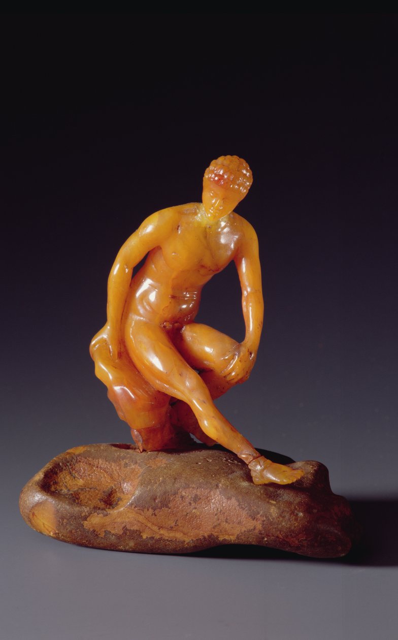 Figur av Hermes, ca. 1600 (rav) av Polish School