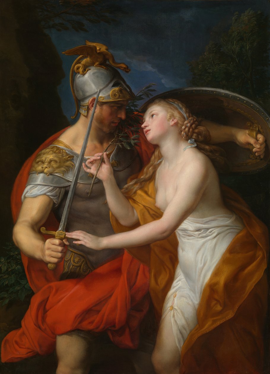 Allegory of Peace and War, 1776. av Pompeo Batoni