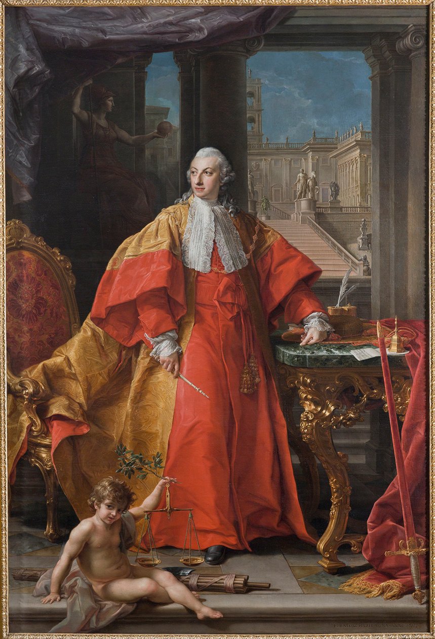 Portrett av Abbondio Rezzonico, 1766. av Pompeo Girolamo Batoni