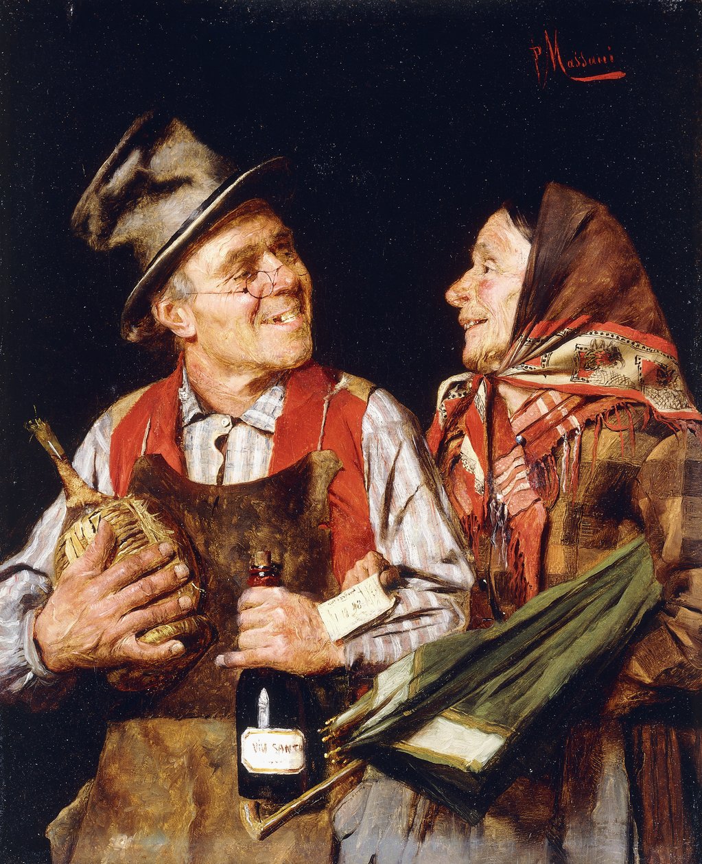 Vinhandleren, av Pompeo Massani