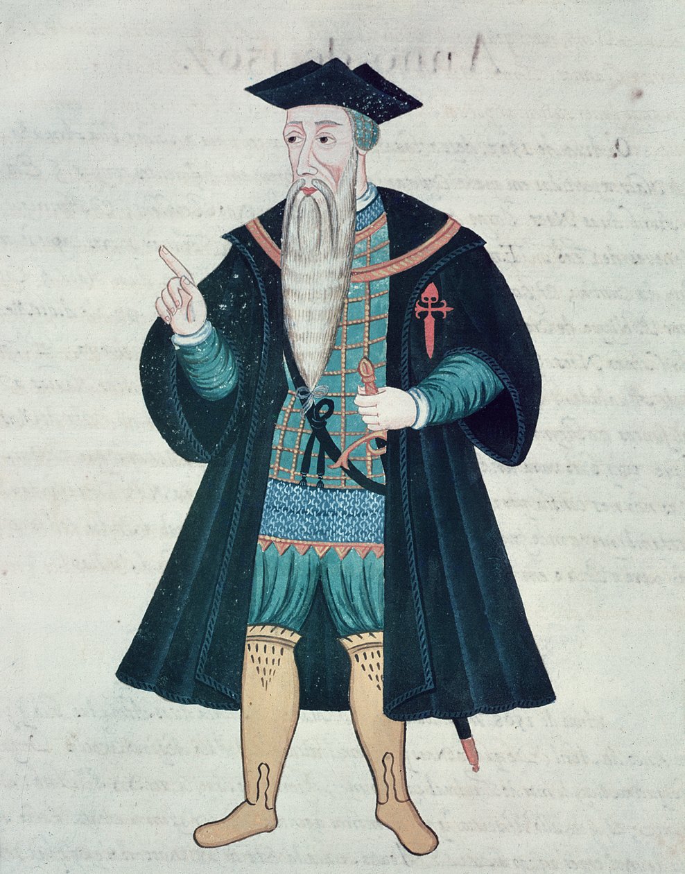 Afonso de Albuquerque (1453–1515) av Portuguese School