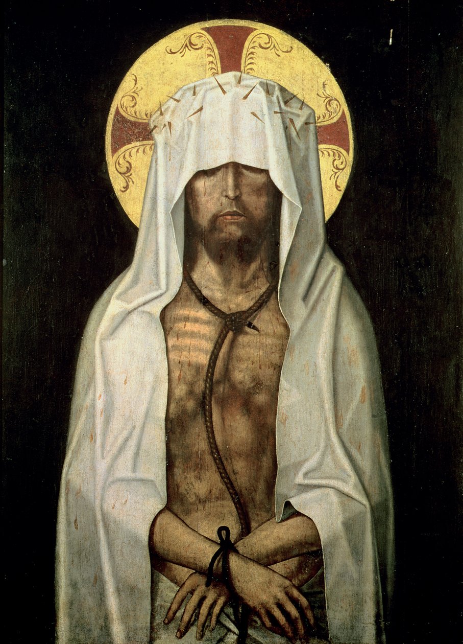 Se mannen (tempera på panelet) av Portuguese School