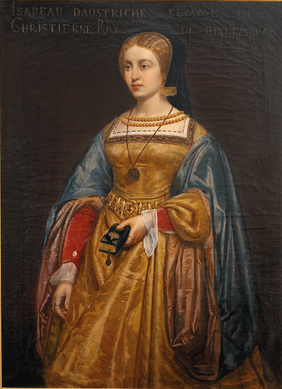 Elisabeth, Christian IIs dronning av Poul Hagelstein