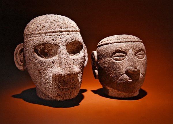 Heads, Costa Rica av Pre Columbian Pre Columbian