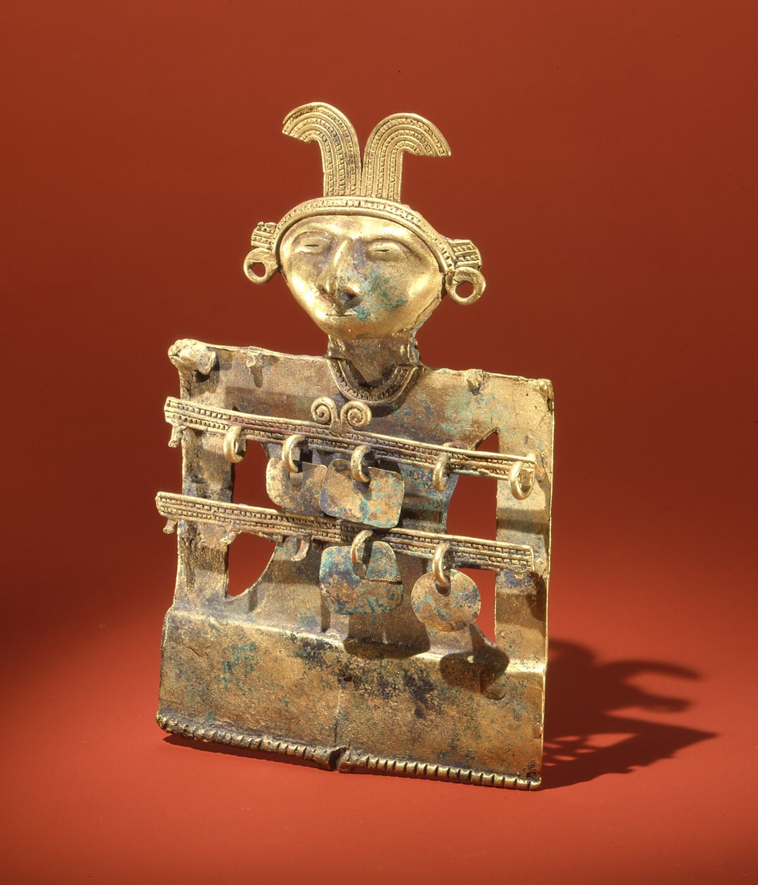 Pectoral, Quimbaya (gull) av Pre Columbian Pre Columbian