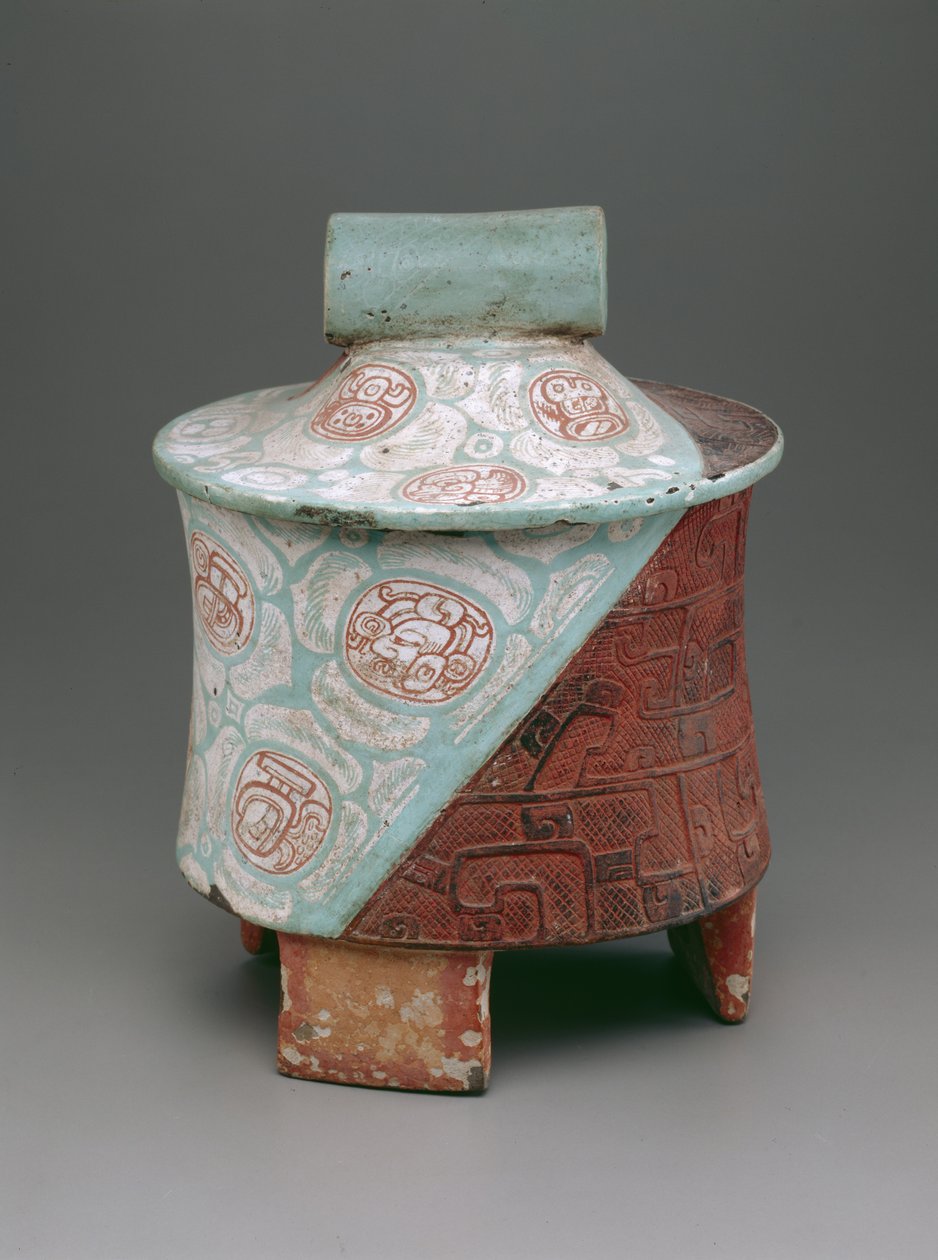 Stativkar med plateben (keramikk) av Pre Columbian Pre Columbian