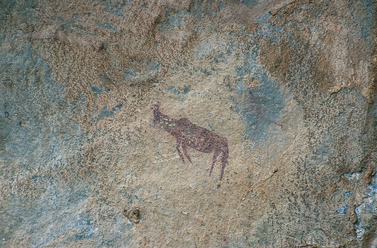 Dyrefigur (hulemaleri) av Prehistoric Prehistoric