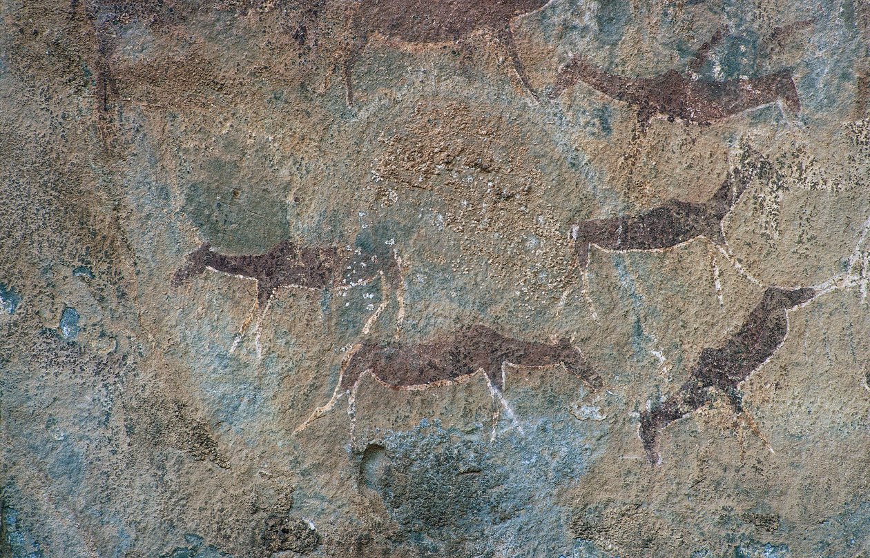 Dyrefigurer (hulemaleri) av Prehistoric Prehistoric