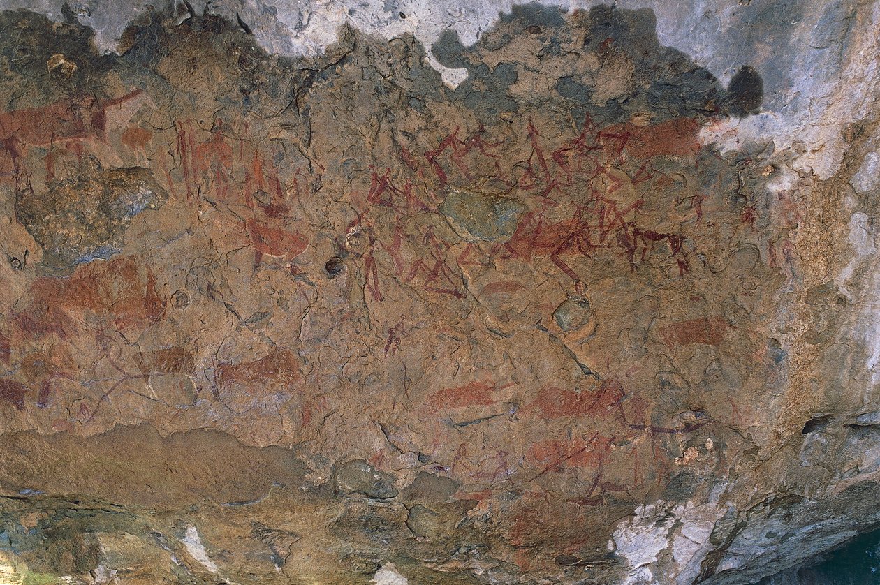 Ville dyr (hulemaleri) av Prehistoric Prehistoric