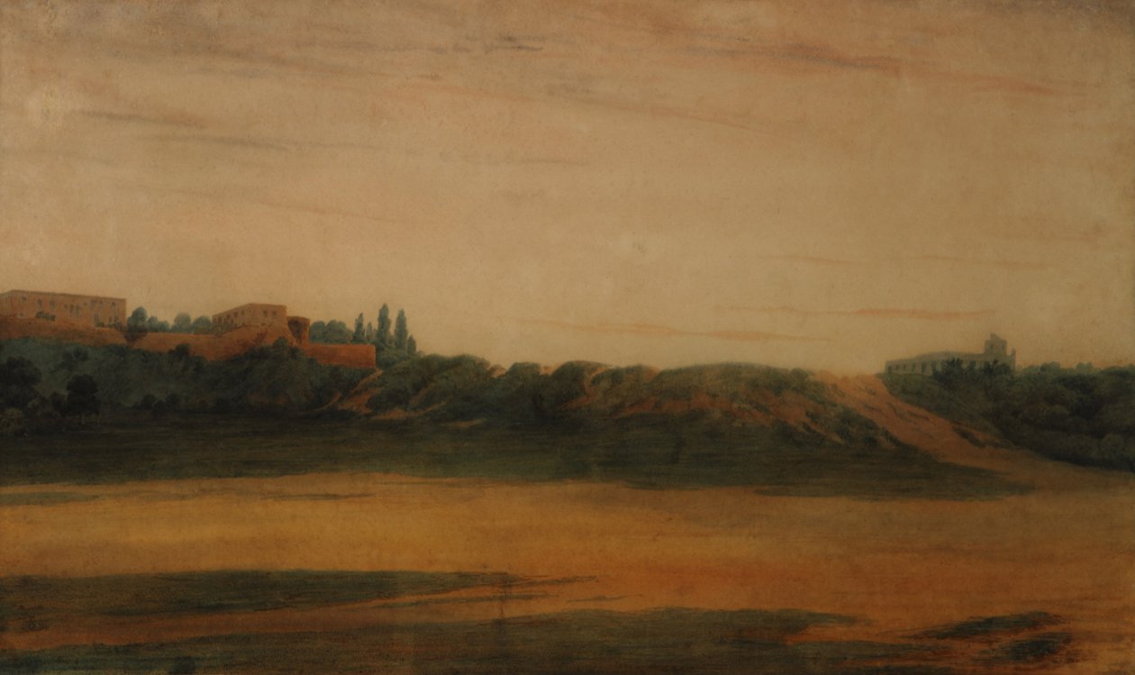 Landskap (Recoleta Bs. As.) av Prilidiano Pueyrredon