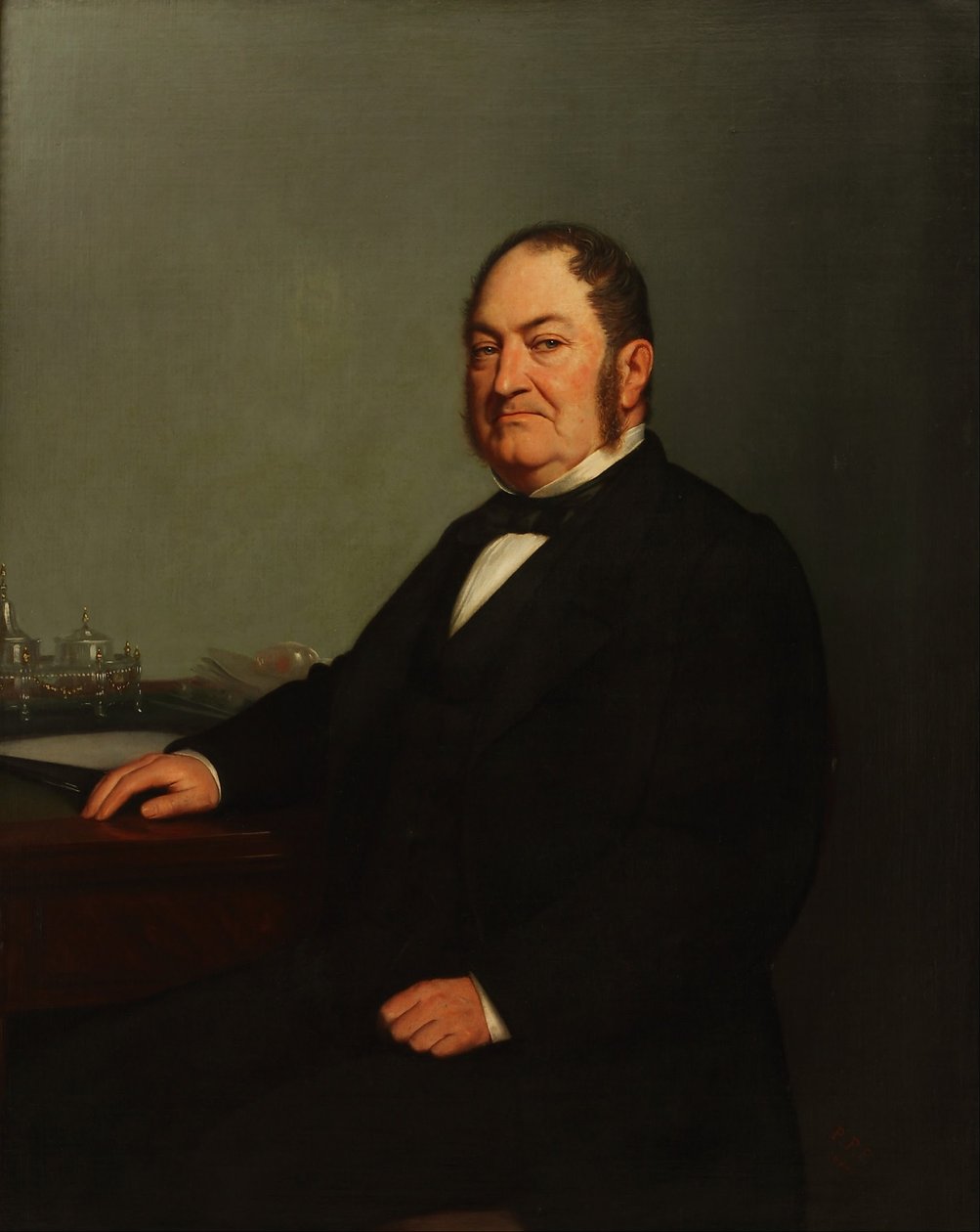 Portrett av Miguel de Azcuenaga av Prilidiano Pueyrredon