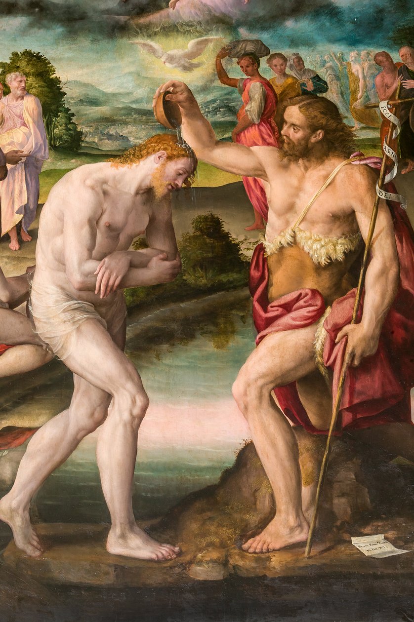 Kristi dåp av Johannes av Prospero Fontana