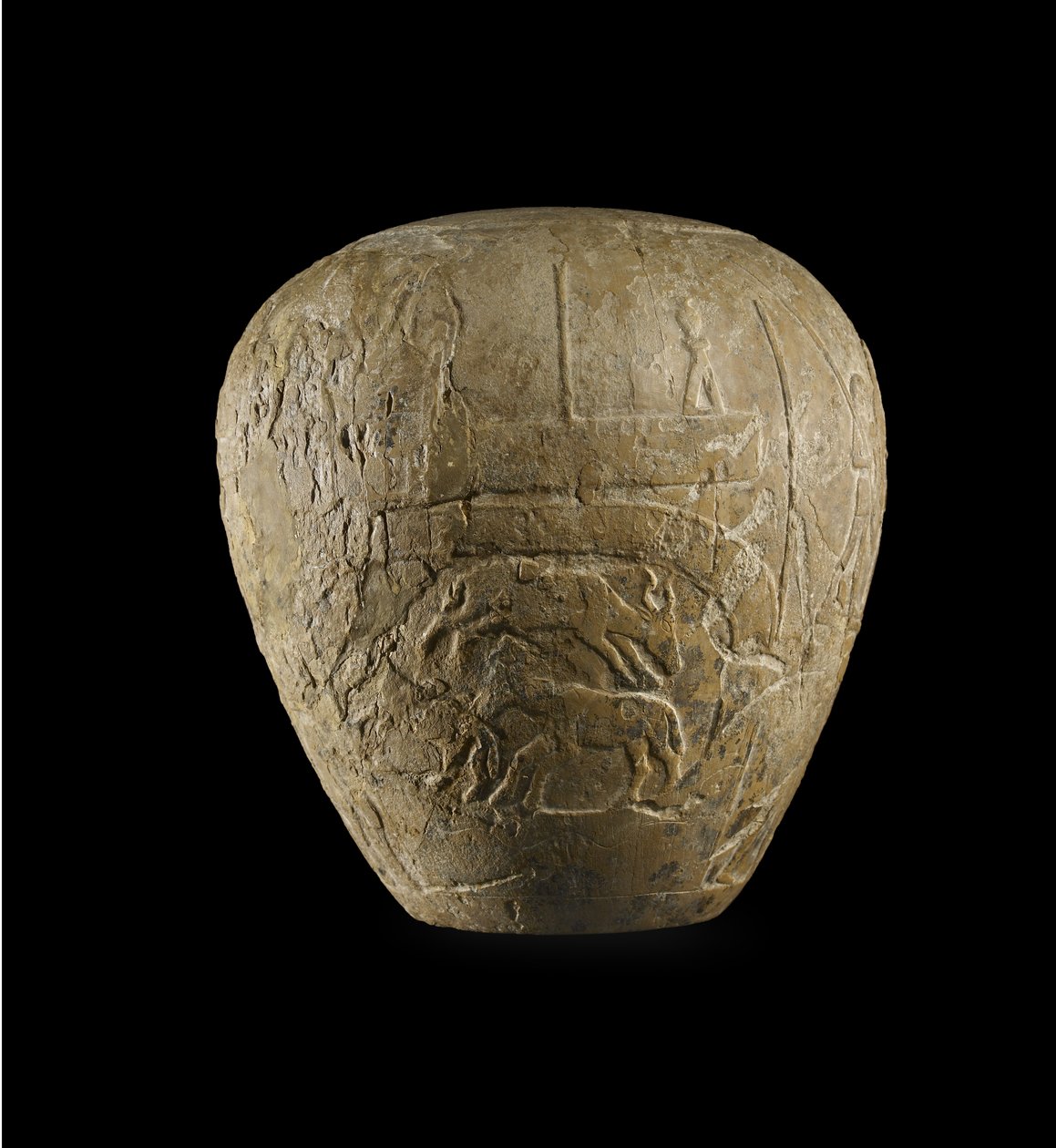 Macehead of Narmer (kalkstein) av Protodynastic Period Egyptian
